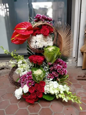 Regal Ring Floral Arrangement
