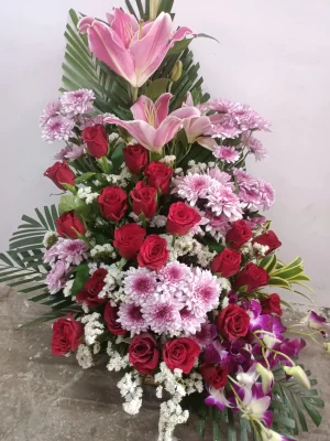 Grand Celebration Floral Basket