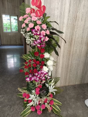 Grand Tiered Floral Display