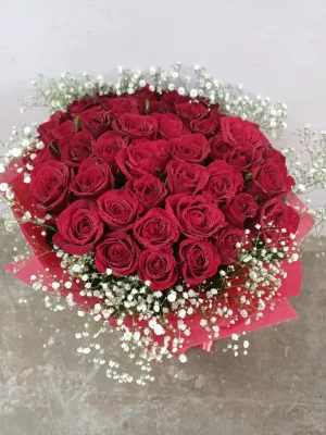 Grand Red Rose Luxury Bouquet