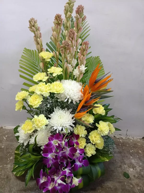 Tropical Sunrise Floral Arrangement