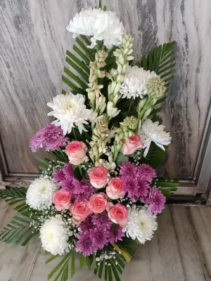 Pastel Harmony Fresh Flower Bouquet