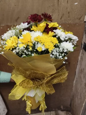 Sunshine Mixed Daisy Bouquet
