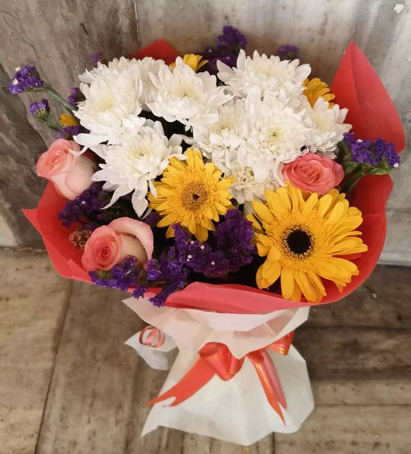 Vibrant Mixed Flower Bouquet