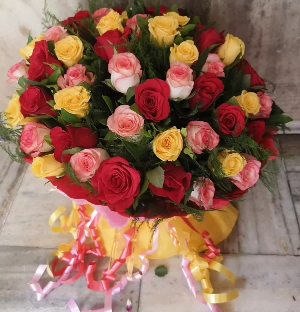 Elegant Red Rose Bouquet