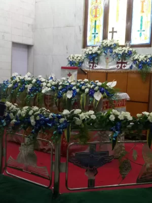 Divine Church Floral Arrangement