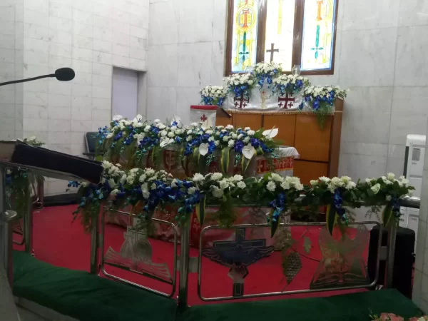 Divine Church Floral Arrangement