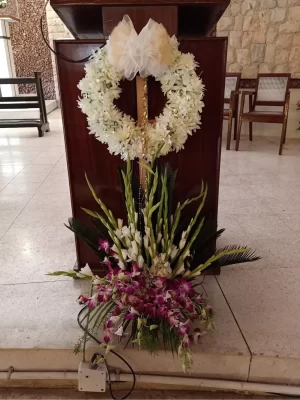 Divine Church Floral Arrangement