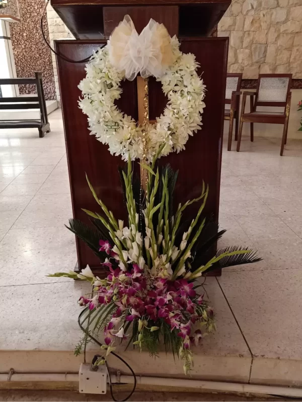 Divine Church Floral Arrangement