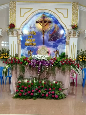 Divine Church Floral Arrangement