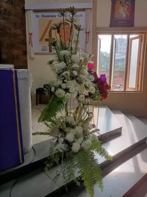 Divine Church Floral Arrangement