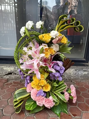 Enchanted Garden Standing Arrangement